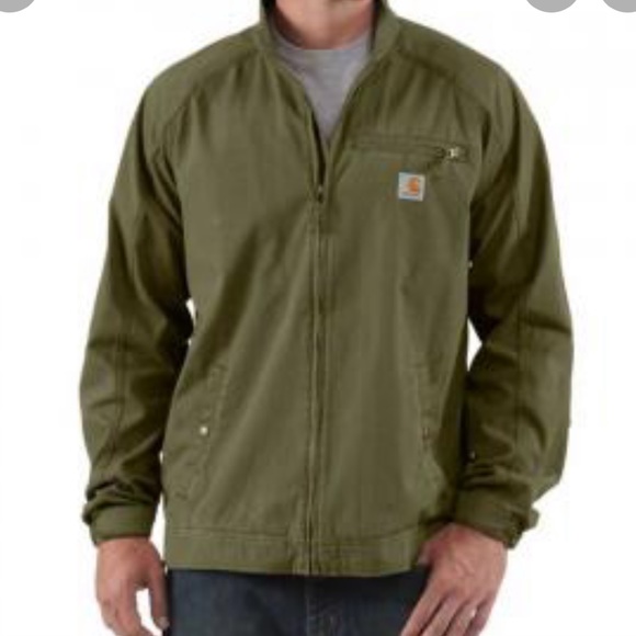 Carhartt Edlin Cotton Canvas Jacket- Mesh Lined - Picture 9 of 10